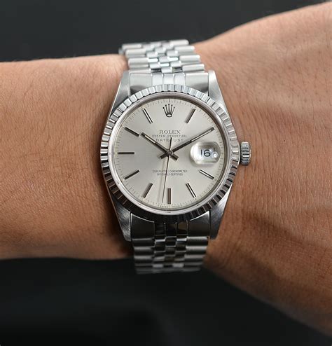 rolex datejust 36mm stainless steel